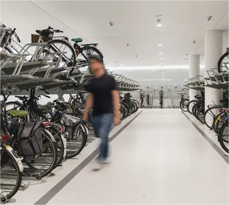 Bicycles floor image