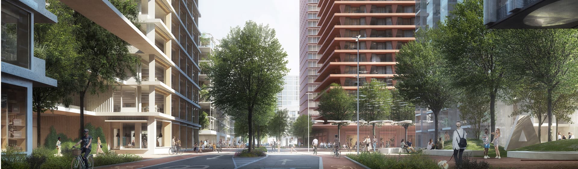 Łączy w sobie pełne spektrum miejskiego życia: mieszkanie, pracę, relaks i doświadczanie miasta w jego najbardziej inspirującej odsłonie.